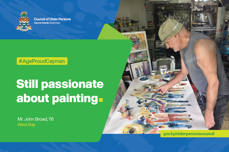 Mr Broad and his timeless art