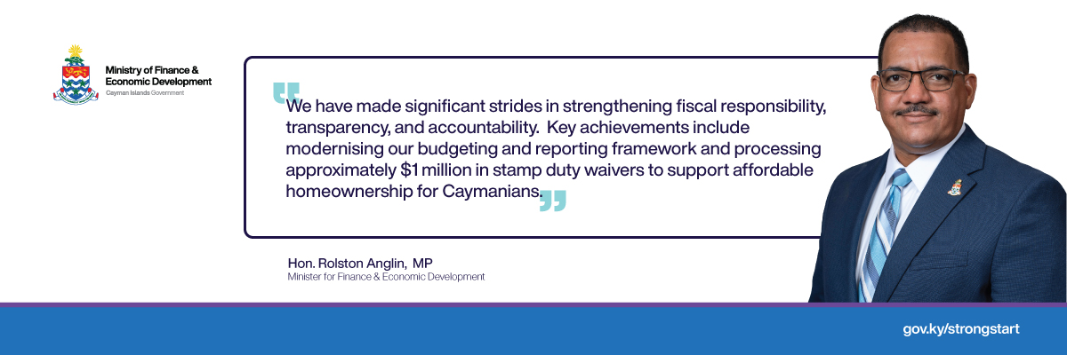 Hon. Rolston Anglin on strengthening fiscal responsibility, transparency and accountability