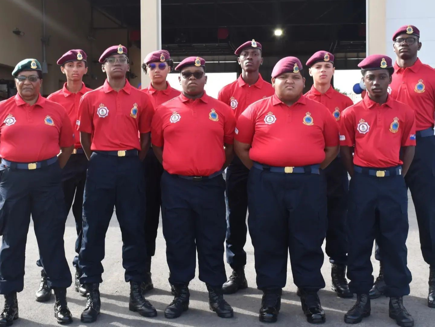 Fire cadets