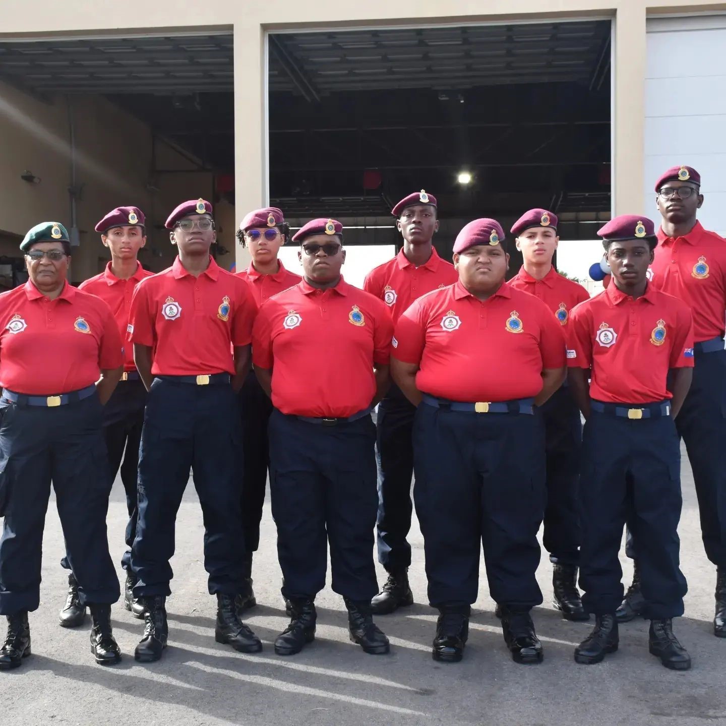 Fire cadets