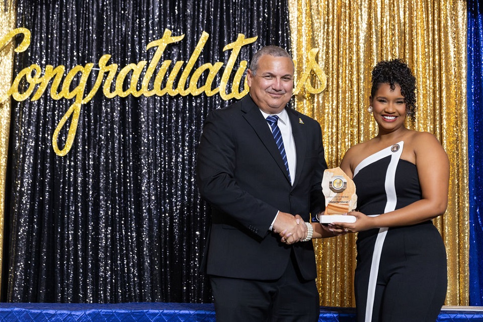 Employee of the Year 2023 Zhane Rambaran