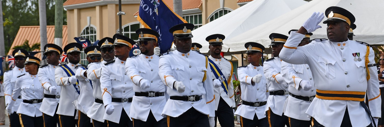 Prison Service at a parade